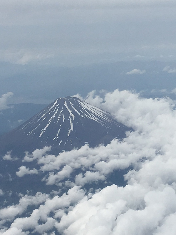 機窓から