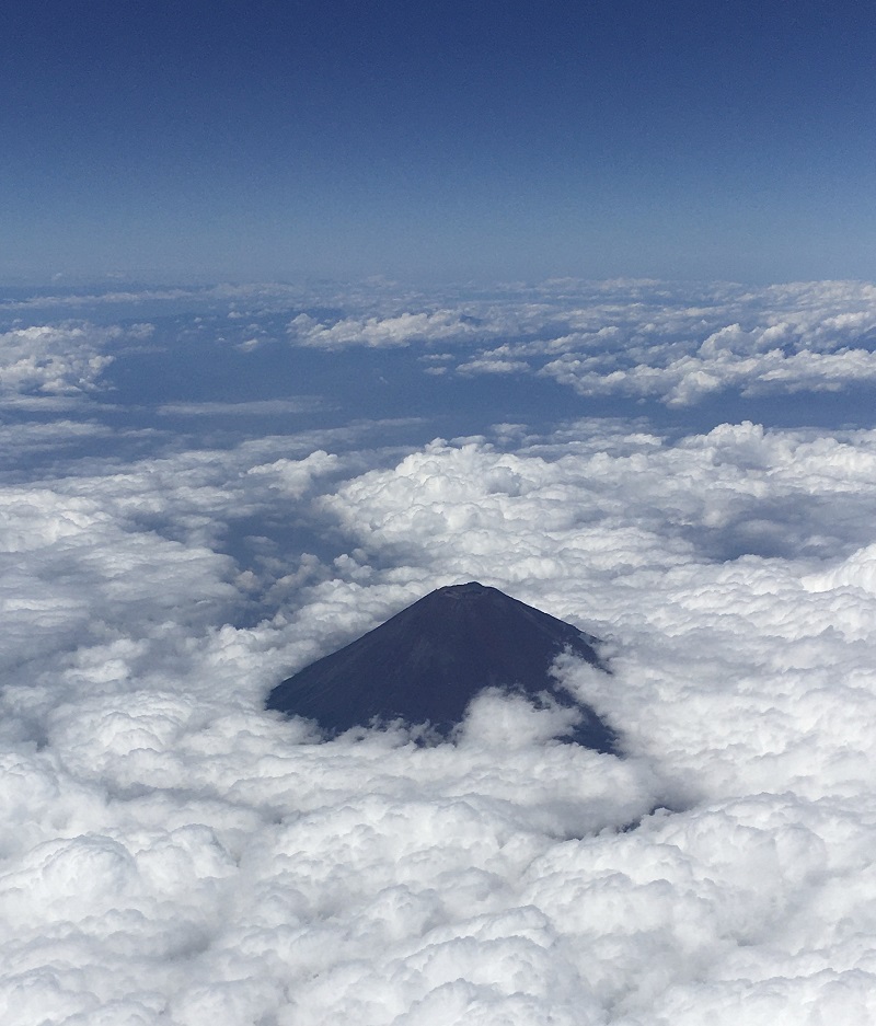 夏の富士山