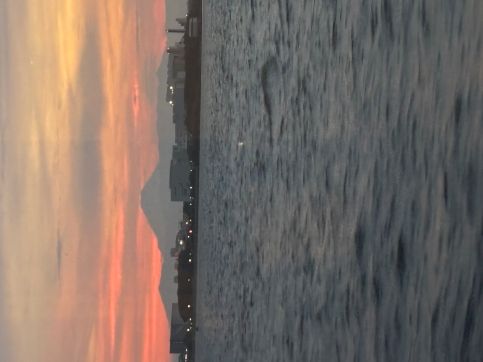 東京湾のマジックアワー